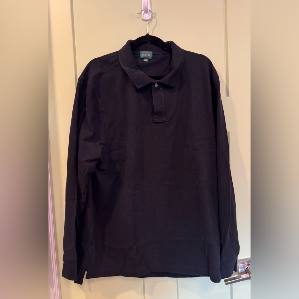 J. Crew Men's Dark Polo Shirt